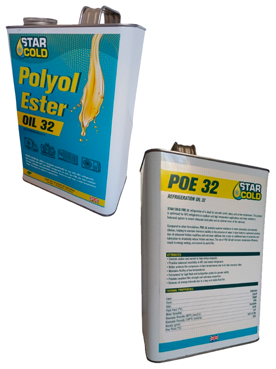 Aceite POE32 para refrigerante R134A