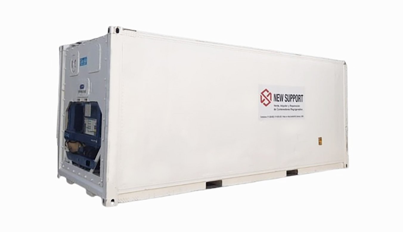 Alquiler contenedor refrigerado 20 pies HC